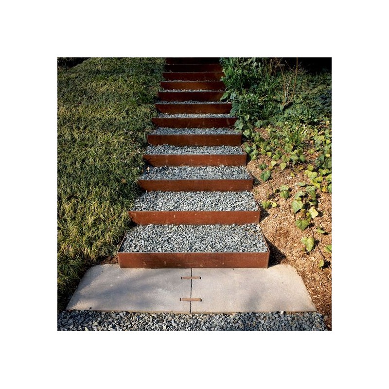 tôle en acier corten coupé sur mesure