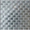 Plaque en inox sur-mesure motifs carrés